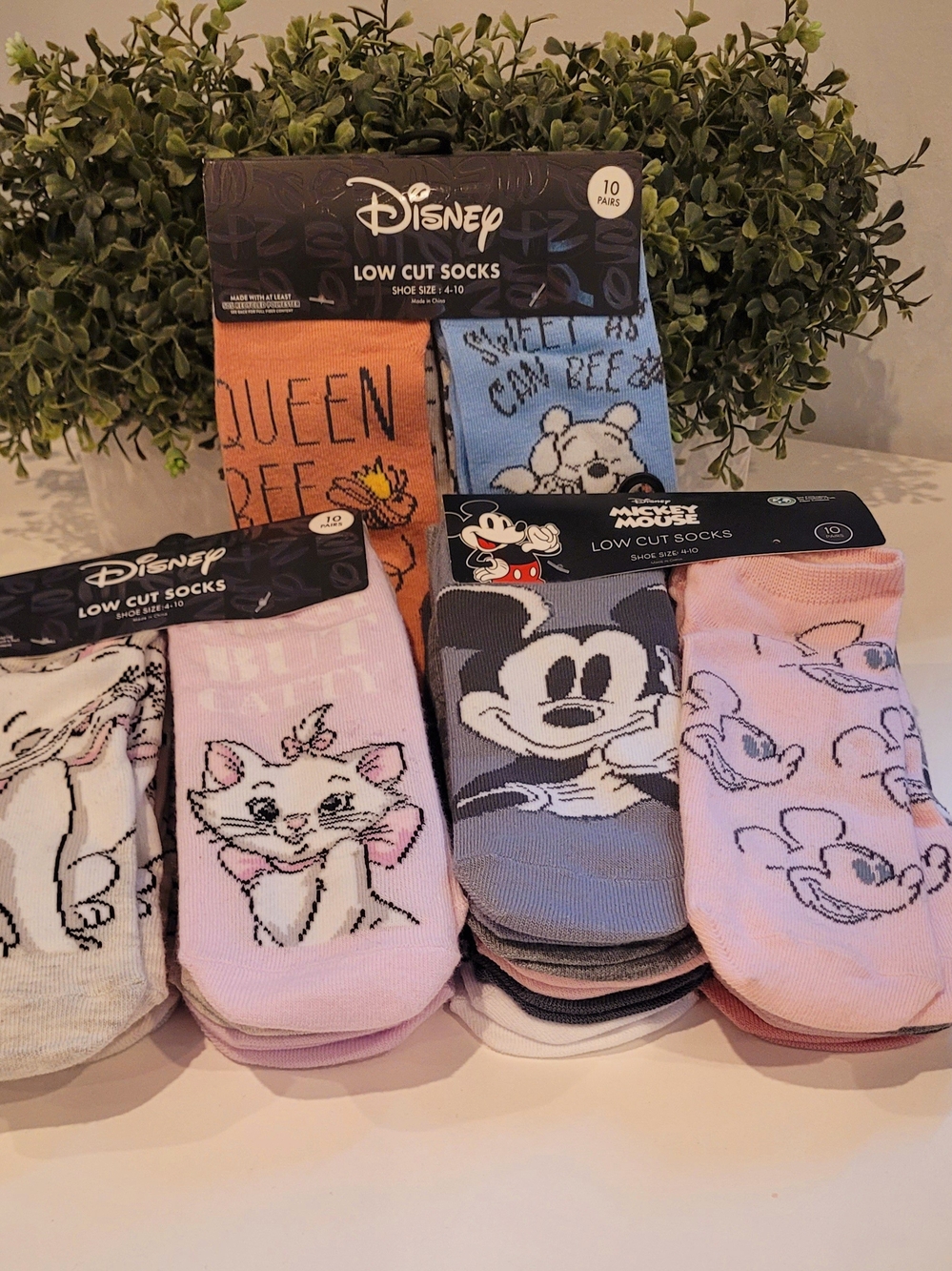Disney Low Cut Socks 30 Pairs